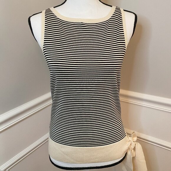 Ann Taylor Striped Tank Top Size Small Y2K - Picture 1 of 6